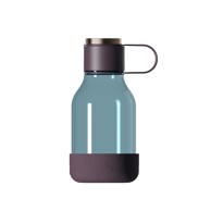 ASOBU Boca za vodu za pse Dog Bowl, zapremnina 1,5 l, tritan, s pliticom, bordo