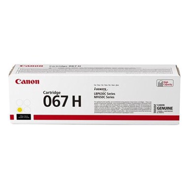 CANON Toner za printer CRG-067H, 2350 listova, žuti