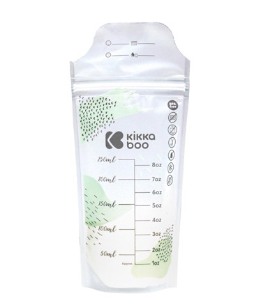 KIKKA BOO Vrećice za čuvanje mlijeka Lactty - 25 komada