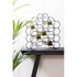 LIGHT & LIVING Salbris stalak za vino, metalni, 12 boca, crni