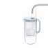BRITA Vrč za filtriranje vode GlassJug ONE MX Pro, stakleni, 2,5 l, svijetlo plavi