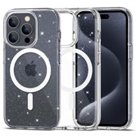 TECH-PROTECT Flexair Hybrid Magsafe maskica za iPhone 15 Pro Glitter