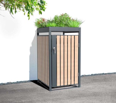 WESTMANN Spremište za kantu za smeće Planta, 1 x 240 l, 84 x 68 x 124 cm