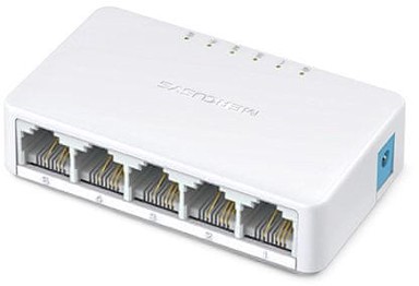 MERCUSYS Switch MS105, 5-Port, Fast Ethernet