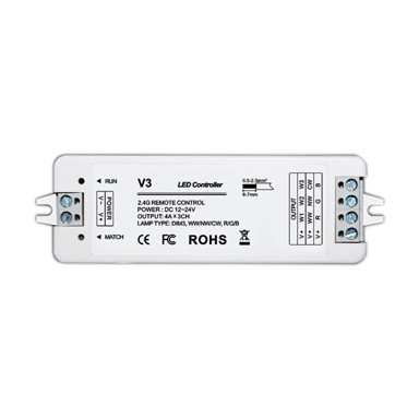 OPTONICA LED zonski kontroler V3, 12A, 12-24V