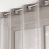 DOUCEUR D'INTÉRIEUR Smeđa prozirna zavjesa 140x240 cm Lissea