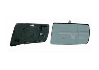 TYC Ogledalo retrovizora Mercedes 202 C 93-00, plavo, desno, grijano, asferično, W210 -99/W140 94-