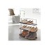 YAMAZAKI Crni metalni stalak za cipele Tower Shoe Rack