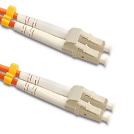 QOLTEC Patch kabel optički LC/UPC - LC/UPC multimode 50/125 OM2 duplex 2 m