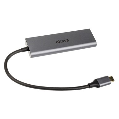 AKASA USB hub Typ C to 4x USB Typ A AK-CBCA25-18BK