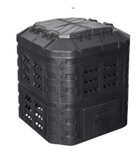 ROJAPLAST Modularni komposter, 600 l, crni
