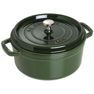 STAUB Okrugli lonac od lijevanog željeza La Cocotte 3,8 L, zeleni