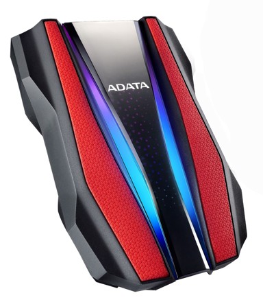 ADATA Eksterni hard disk HD770G, 1 TB, crveno/crni