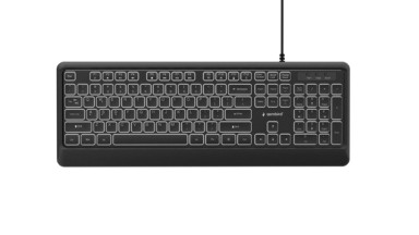 GEMBIRD Tipkovnica KB-UML-04, USB, crna