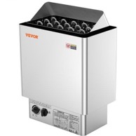 VEVOR Električni sauna grijač, 8 kW, 41 x 27,8 x 57,5 cm, nehrđajući čelik