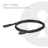 CLUB3D USB-C kabel CAC-2502, 1 m, crni
