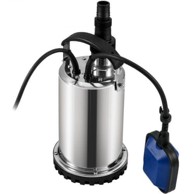 VEVOR Potopna vodena pumpa 550 W 9500 l/h s automatskim plovkom, srebrna