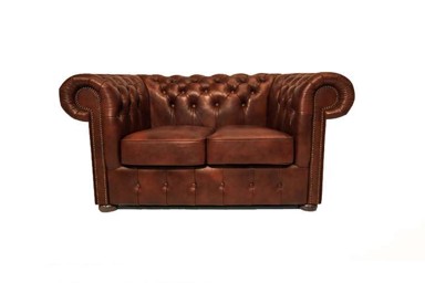 CHESTERFIELD Dvosjed Class Leather, 2-sjedišta, Cloudy Caramel