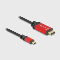 DELOCK Kabel USB TipC - HDMI 3 m 8K 60Hz, crna