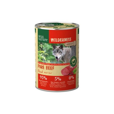REAL NATURE Wilderness Adult govedina 400 g