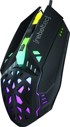 SHARK Gaming miš, USB, 1.8 m, crni