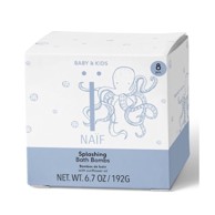 NAÏF Pjenušave kockice za kupku, 8 komada