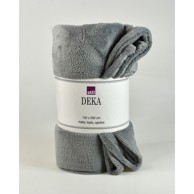 STIL Deka Coral flis, 150x200 cm, siva