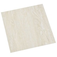 Samoljepljive PVC pločice za pod 30,5 x 30,5 cm, krem, 20 kom