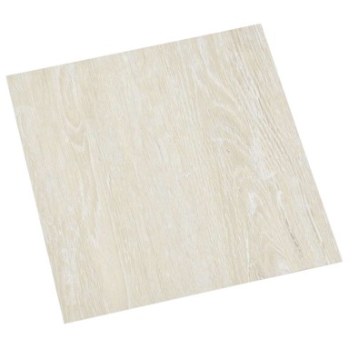 Samoljepljive PVC pločice za pod 30,5 x 30,5 cm, krem, 20 kom