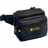 TRAVEL BLUE Torbica za dokumente Metro 635, 3 Pretinca, crna