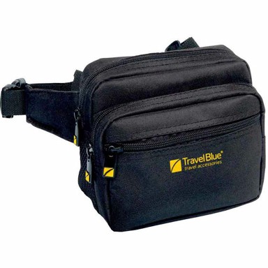 TRAVEL BLUE Torbica za dokumente Metro 635, 3 Pretinca, crna