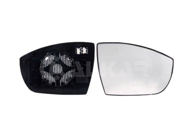 ALKAR Ogledalo retrovizora Ford C-Max 10-15, desno, grijano, Galaxy 06-/S-Max 06-/Kuga, 6412134