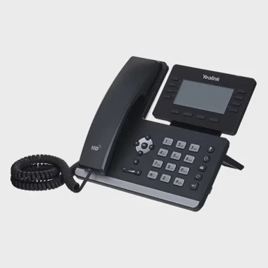 YEALINK IP telefon SIP-T53W, 8 linija, LCD zaslon, Wi-Fi, crni