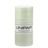 UNIPAR Svijeća Finelines svijetlozelena, 73 h