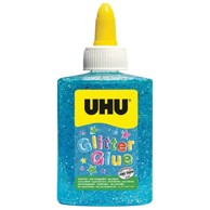 UHU Glitter ljepilo LO181813 88 ml, plavo