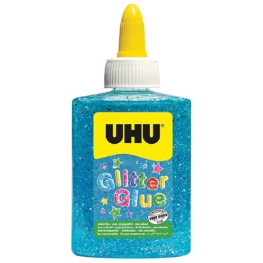 UHU Glitter ljepilo LO181813 88 ml, plavo