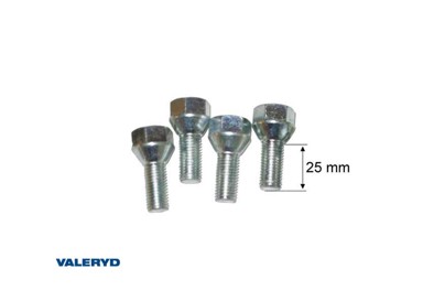 VALERYD Vijak kotača uni m12x1,5mm 43mm, navoj 25mm, ključ 19 (4 kom) 4010014