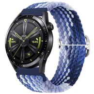 B-STRAP Elastic Nylon remen za Garmin Venu 2, blueberry