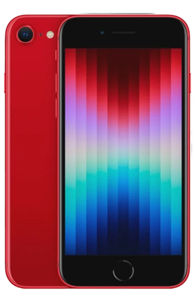 APPLE iPhone SE 2022, 64GB, crven