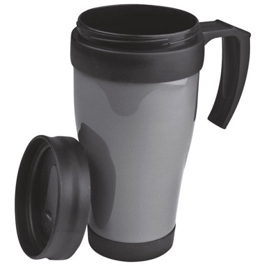 EASY Termo šalica 400 ml 561007, metalik siva