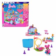 MEGA Construx Barbie Color Reveal Poligon za dresuru i salon za kućne ljubimce, 152 dijela