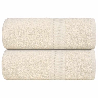Ručnici za goste Frogn, 2 kom., 30 × 50 cm, 360 g/m², krem