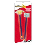 POKEMON Olovka s gumicom 2/1, Pikachu i Bulbasaur