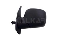 ALKAR Retrovizor Renault Kangoo 08-13, crni, lijevi, unutarnje podešavanje, 9264160