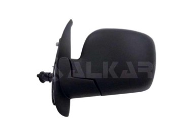 ALKAR Retrovizor Renault Kangoo 08-13, crni, lijevi, unutarnje podešavanje, 9264160