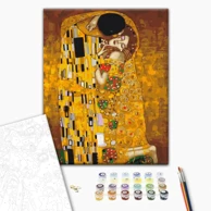Slika za samostalno slikanje Klimt, Poljubac, 40x50 cm