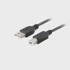 LANBERG Kabel USB 2.0, 1 m, USB A na USB B, crni
