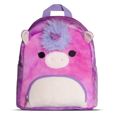 SQUISHMALLOWS Ruksak za vrtić jednorog Lola, ljubičasti