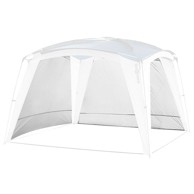 BRUNNER Set bočnih zidova za paviljon Medusa, 3 m, bijela