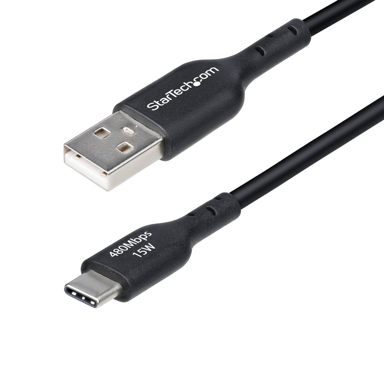 STARTECH USB kabel USB2AC1MNC, USB-A na USB-C, USB 2.0, 1 m, crna